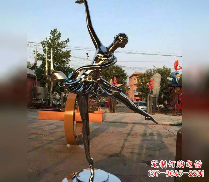 烟台精美不锈钢美女雕塑