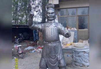 烟台不锈钢四大天王雕塑神圣守护者