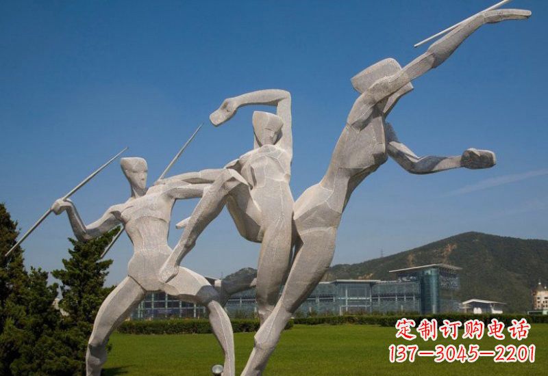 烟台不锈钢标枪雕塑象征勇气和力量