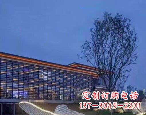 烟台不锈钢网状蝴蝶雕塑——精美而优雅