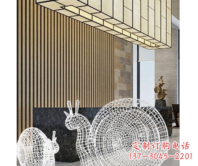 烟台不锈钢蜗牛雕塑精致多姿