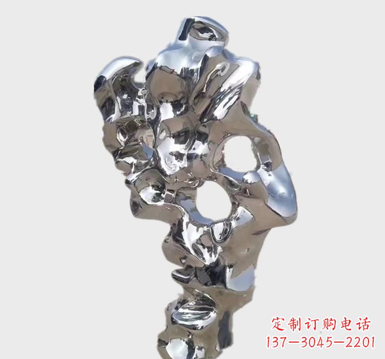 烟台不锈钢太湖石雕塑艺术的精致表现