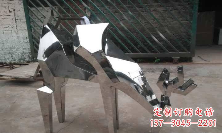烟台不锈钢小羊雕塑艺术的精髓
