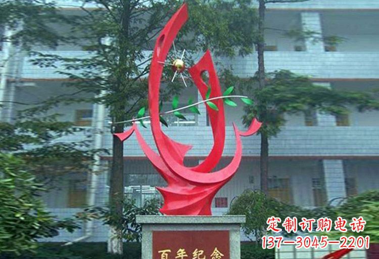 烟台精美不锈钢凤凰雕塑