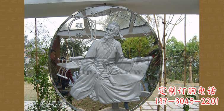 烟台青铜像祖冲之雕塑
