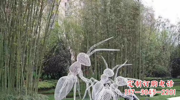 烟台不锈钢艺术蚂蚁雕塑