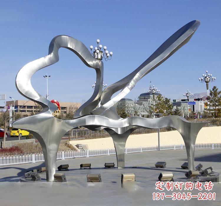 烟台不锈钢艺术钢琴雕塑展现精致之美
