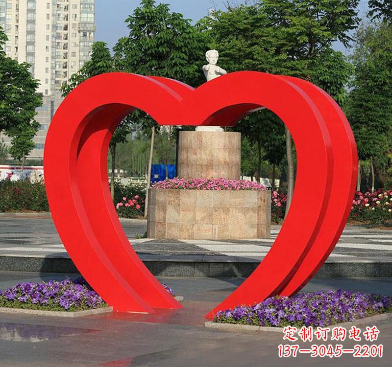 烟台精美不锈钢拱门雕塑