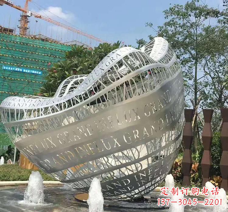 烟台不锈钢元宝雕塑22