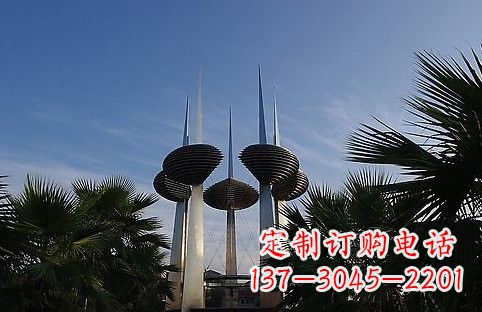 烟台不锈钢避雷针雕塑精致静谧的安全保护