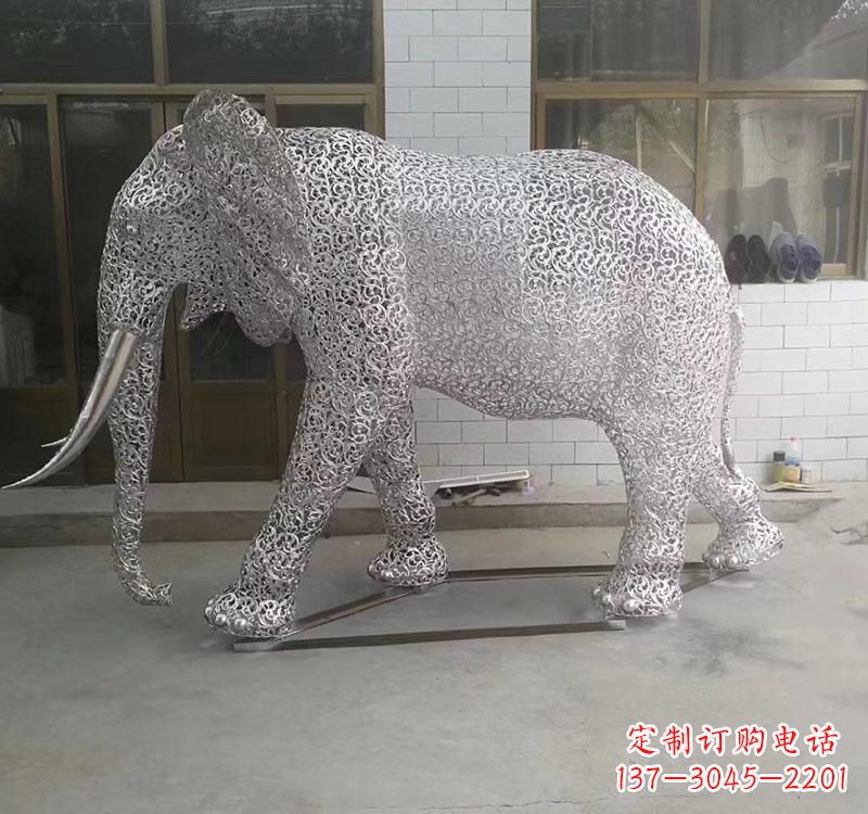 烟台不锈钢大象雕塑它的魅力无限