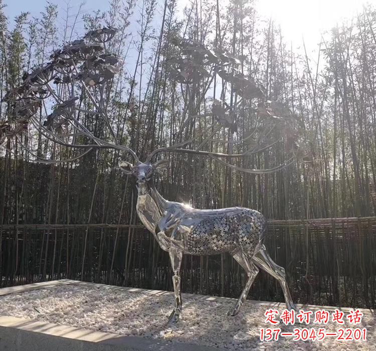 烟台不锈钢动物雕塑精美的艺术作品