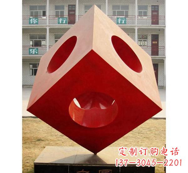 烟台不锈钢魔方雕塑展现精致与艺术