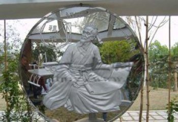 烟台青铜像祖冲之雕塑