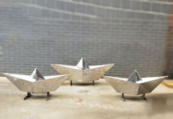 烟台不锈钢元宝雕塑精致的艺术品