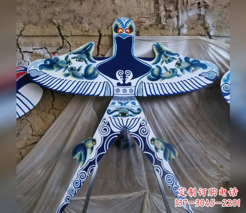 烟台不锈钢蜘蛛侠风筝雕塑的象征