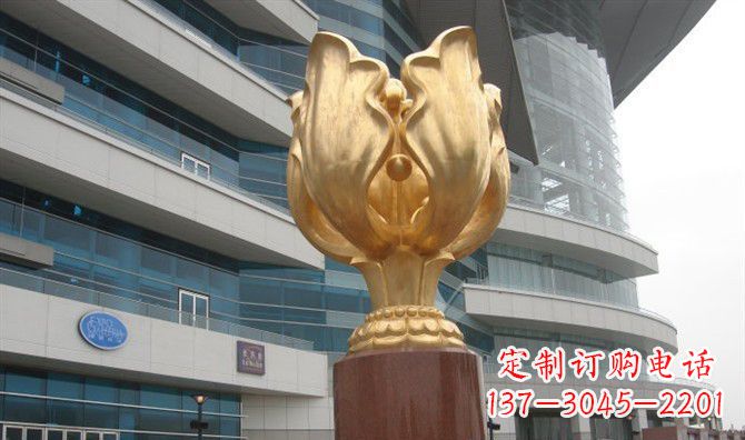烟台不锈钢紫荆花之美