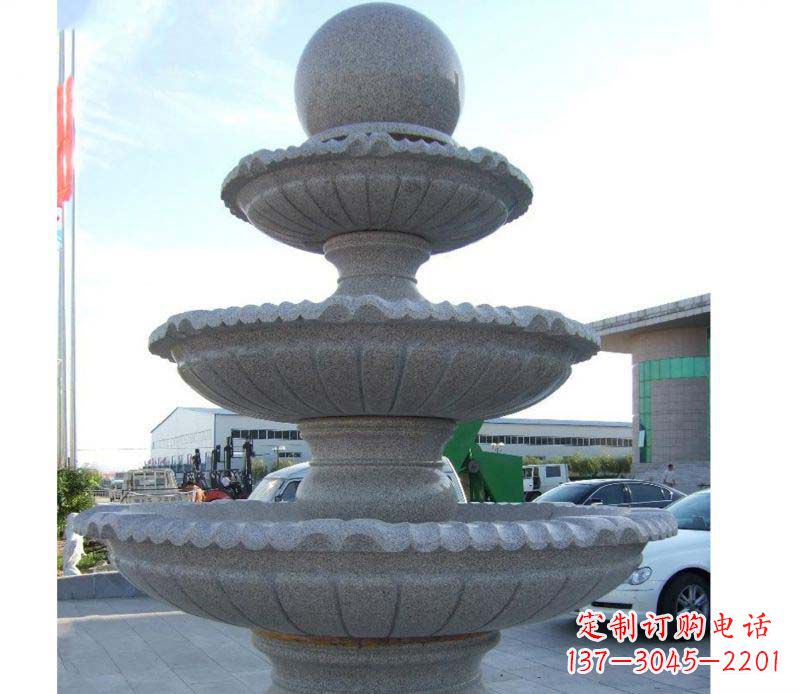 烟台财源滚滚的风水球雕塑