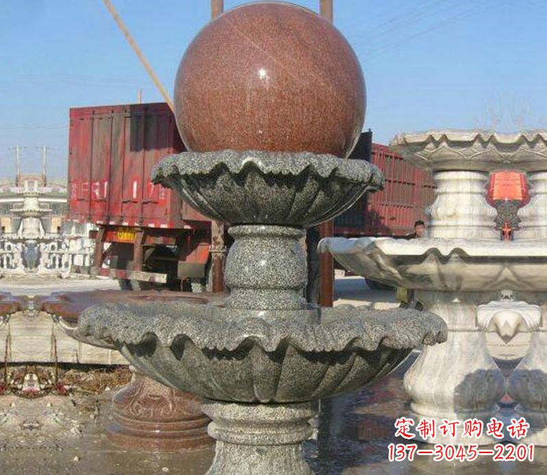烟台风水球雕塑家庭财富的灵魂寄托