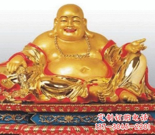 烟台弥勒佛铜雕的精美
