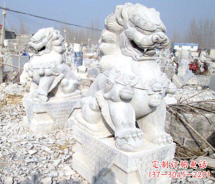 烟台狮子雕塑一种神圣而古老的艺术