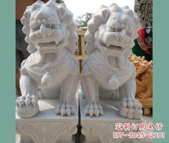 烟台狮子雕塑