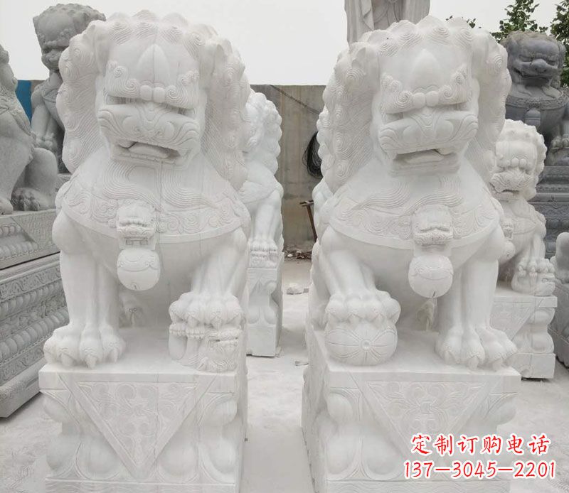 烟台狮子守护镇宅
