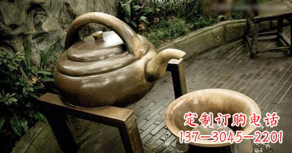 烟台茶壶雕塑——精致的艺术品