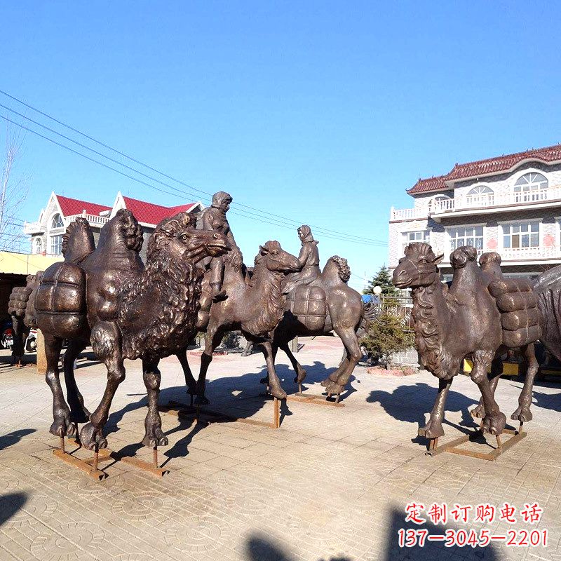 烟台茶马古道骆驼队