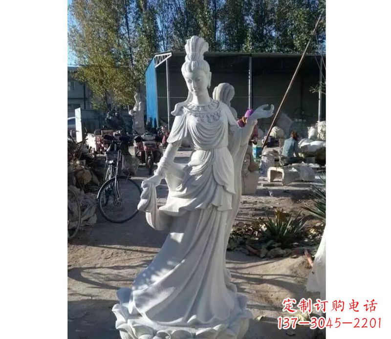 烟台嫦娥跳舞神仙石雕