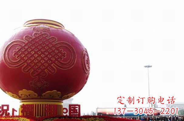 烟台不锈钢灯笼雕塑——美丽城市的艺术装饰