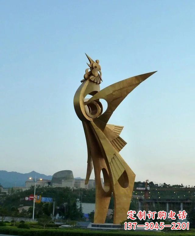 烟台凤凰展翅,给城市增添灵动之美