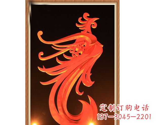 烟台不锈钢凤凰雕塑美丽与传统的完美结合