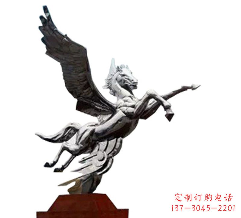 烟台马雕塑不锈钢雕塑的精美绝伦