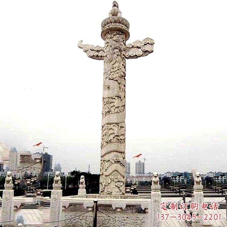 烟台雕刻“华表”,见证城市文化