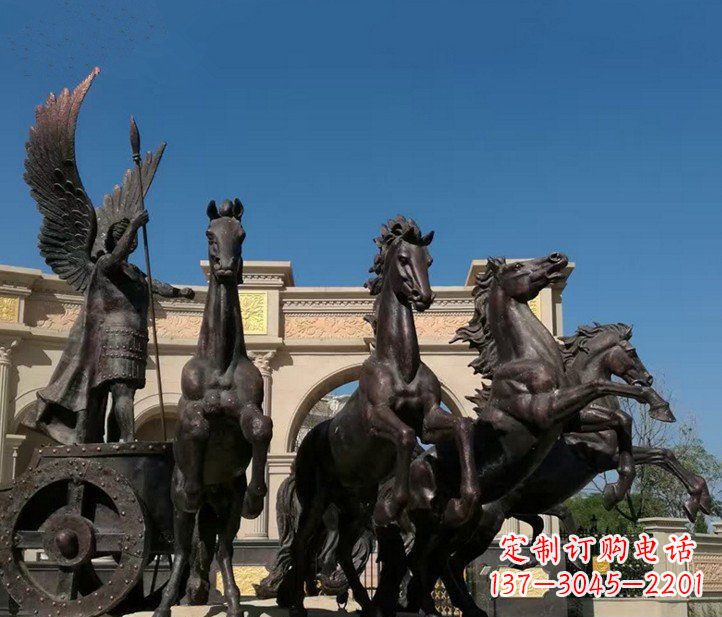 烟台马雕塑引领全城欣赏