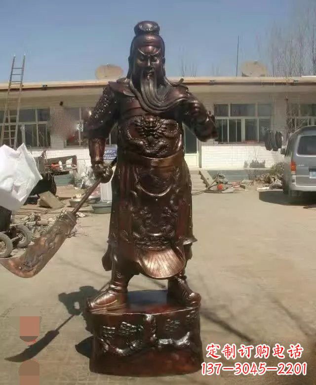 烟台关公雕塑