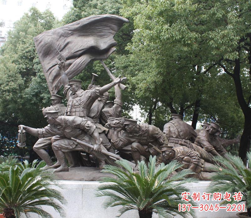 烟台革命战士的荣耀——铜雕的艺术之美