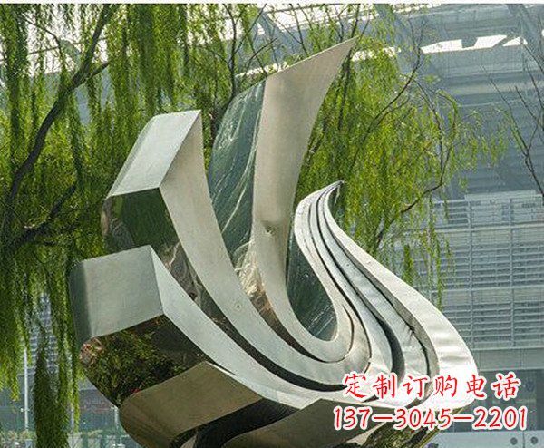 烟台抽象鸽子不锈钢动物雕塑