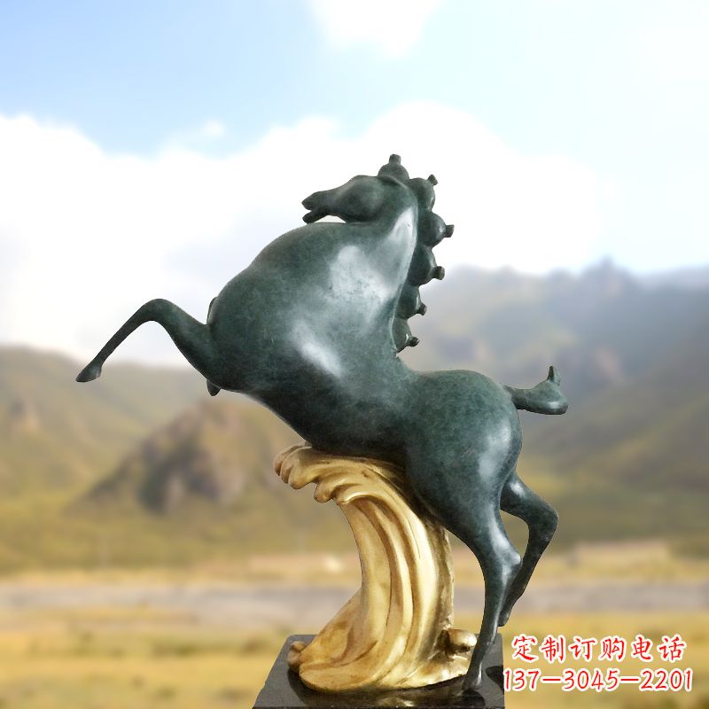 烟台马雕塑传承中国古代文化精髓