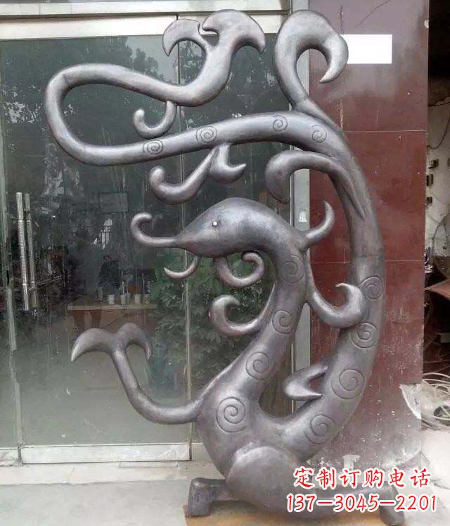 烟台精美的动物铜雕