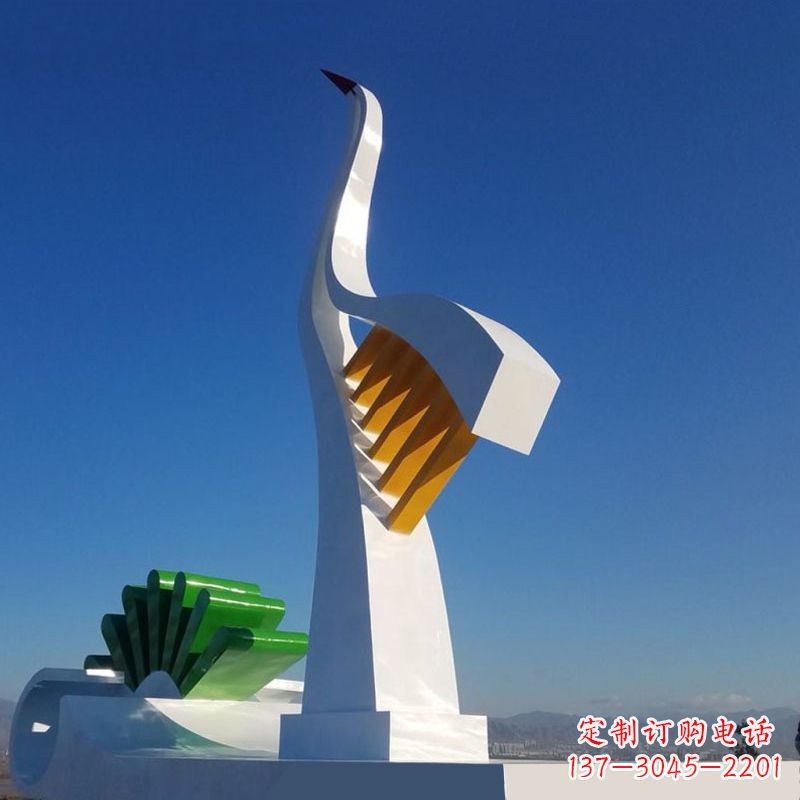 烟台仙鹤雕塑——一种充满传统文化的艺术品