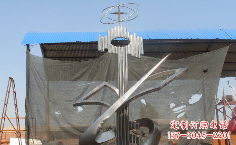 烟台引领校园文化的钥匙雕塑
