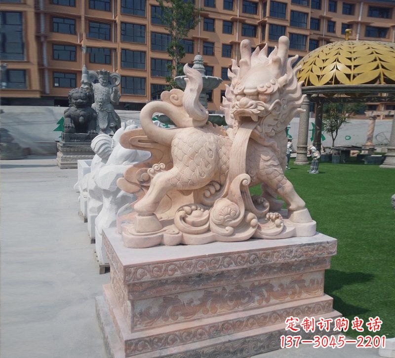 烟台传统石雕麒麟
