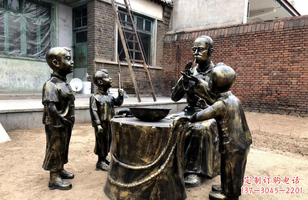 烟台糖人雕塑缅怀中国传统文化