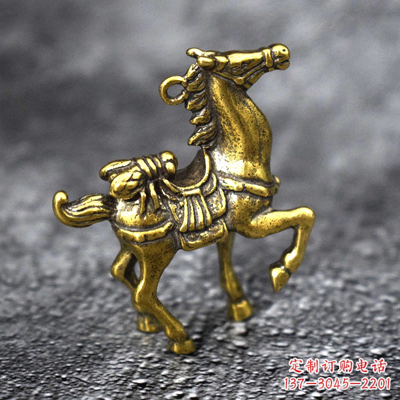 烟台铜铸马儿雕塑艺术精品
