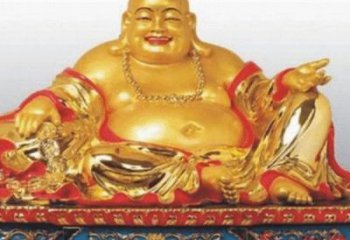 烟台弥勒佛铜雕的精美