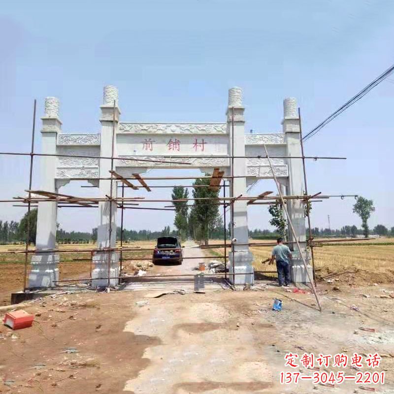 烟台古老传统——牌坊雕塑
