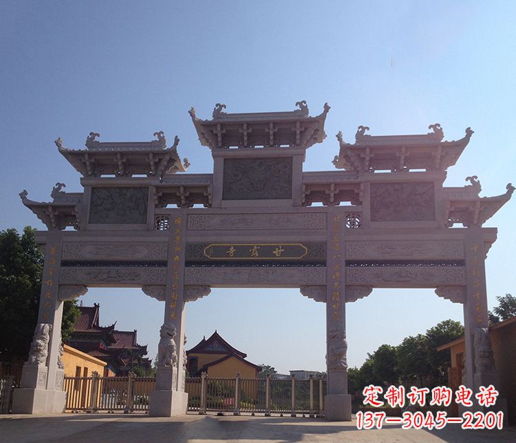烟台牌坊雕塑——传承民间艺术的精髓