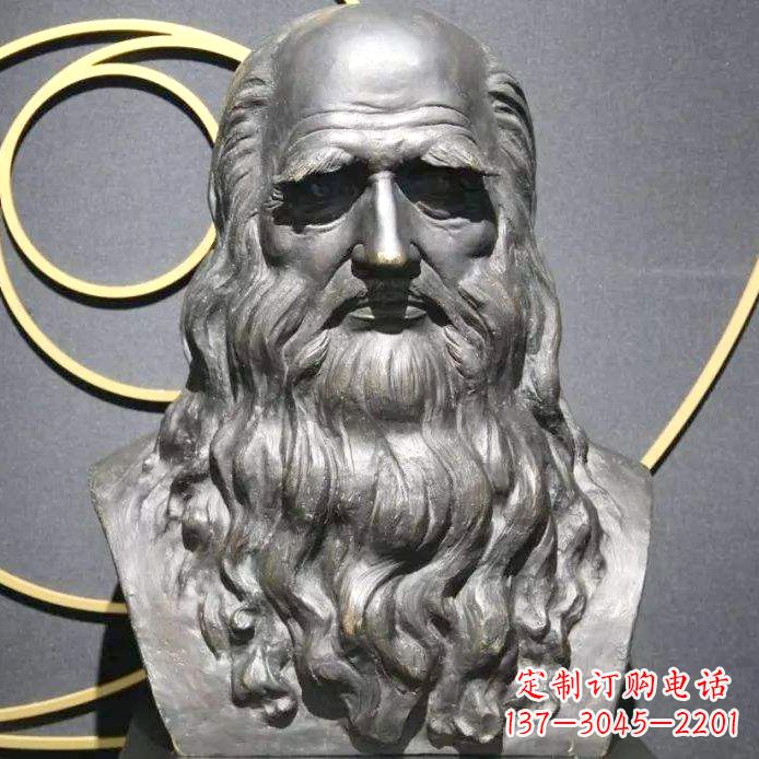 烟台达芬奇的传世之作——雕塑头像